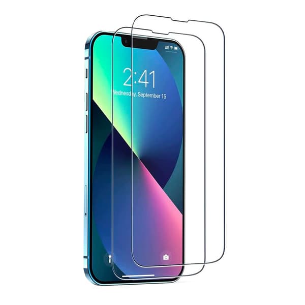 2-Pack iPhone 14 Fram- & Baksida Skärmskydd 0,3mm