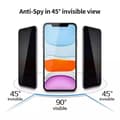 Miniatyrbild 4 av 5: Helt täckande anti-spion privatliv screen protector 15 Pro Max