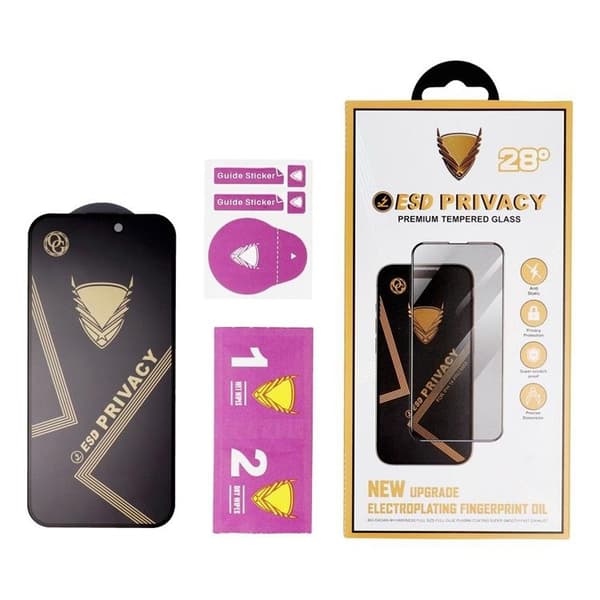 OG Galaxy S23 FE Härdat glas Skärmskydd Premium Privacy