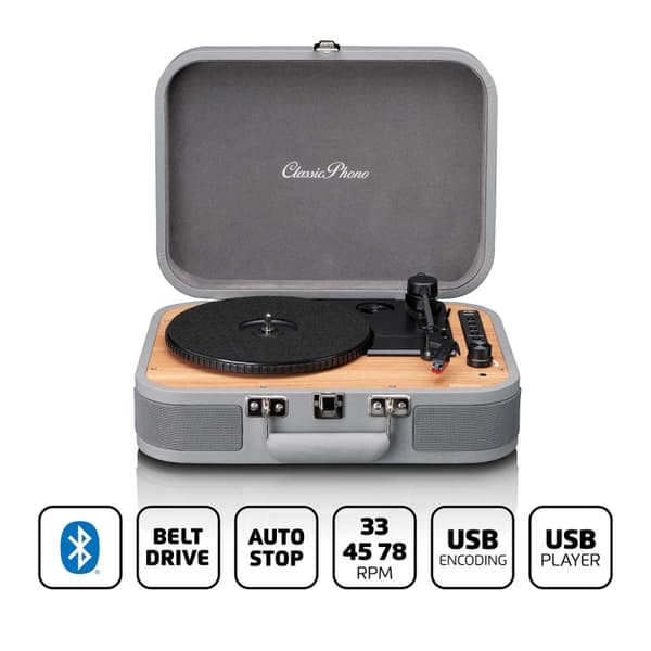 Lenco Pladespiller med Bluetooth® og USB-afspiller/optager