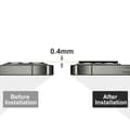 Miniatyrbild 10 av 11: iPhone 15 Kameralinsskydd 2.5D HD-Clear 0,4mm