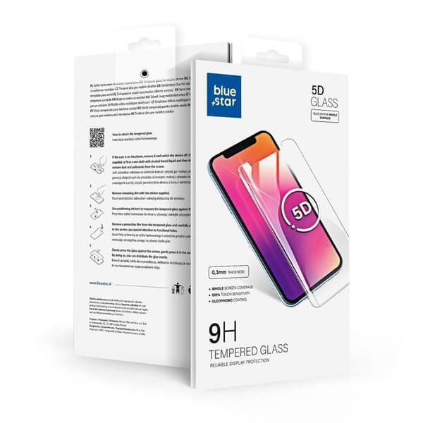 Blue Star Galaxy A15 5G Skärmskydd 5D - Svart