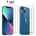 Miniatyrbild 3 av 11: iPhone 13 Fram- & Baksida Skärmskydd 0,3mm