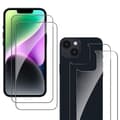 Miniatyrbild 10 av 11: iPhone 13 Fram- & Baksida Skärmskydd 0,3mm