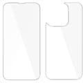 Miniatyrbild 5 av 11: 1 Set Fram- & Baksida Skärmskydd 0,3mm till iPhone 13 Pro