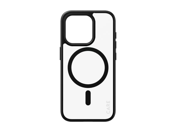 PanzerGlass CARE by ® Flagship Case Transparent Urban Combat w. Black MagSafe iPhone 15 Pro, Cover, Apple, Apple - iPhone 15 Pro, 15.5 cm (6.12"), Tr
