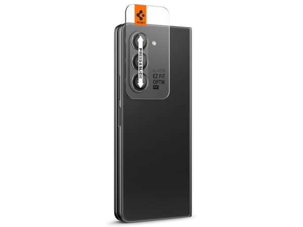 Spigen AGL06524, Linsskydd, Svart, Härdat glas, Samsung, Galaxy Z Fold 5, 14 mm