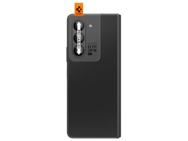Spigen AGL06524, Linsskydd, Svart, Härdat glas, Samsung, Galaxy Z Fold 5, 14 mm