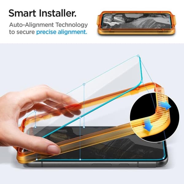 [2-Pack] Spigen Google Pixel 8 Pro Härdat Glas Skärmskydd