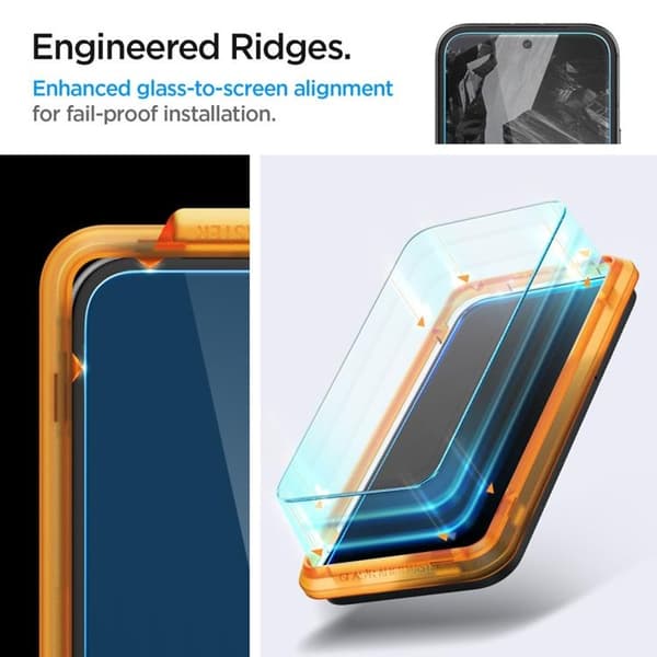 [2-Pack] Spigen Google Pixel 8 Pro Härdat Glas Skärmskydd