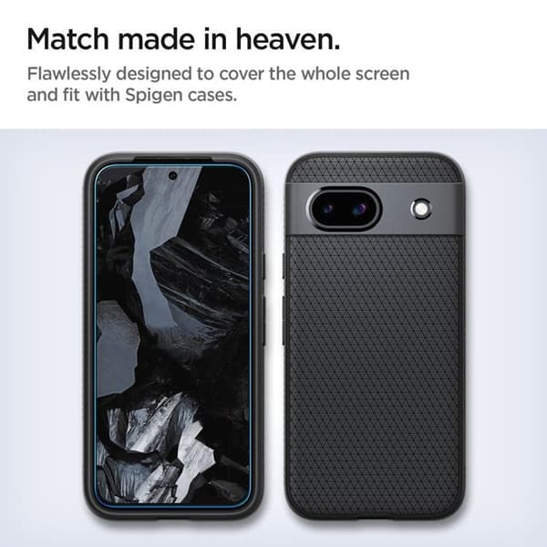 [2-Pack] Spigen Google Pixel 8 Pro Härdat Glas Skärmskydd