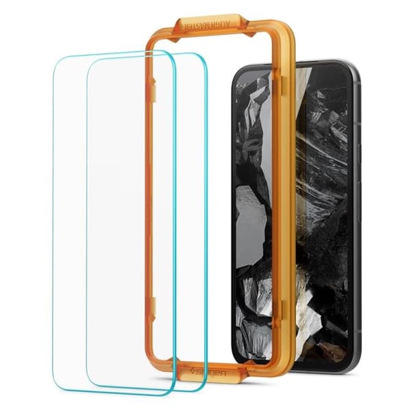 [2-Pack] Spigen Google Pixel 8 Pro Härdat Glas Skärmskydd