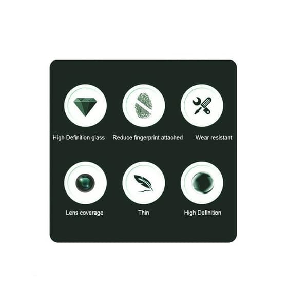 Mocolo [1-Pack] Xiaomi 11T/11T Pro Kameralinsskydd Skärmskydd - Clear