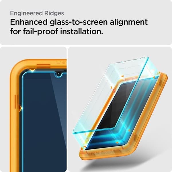 Spigen [2-Pack] Sony Xperia 1 VI Härdat Glas Skärmskydd ALM Tr