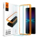 Miniatyrbild 1 av 9: Spigen [2-Pack] Sony Xperia 1 VI Härdat Glas Skärmskydd ALM Tr