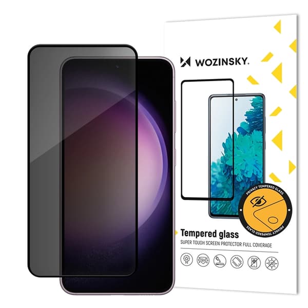 Wozinsky Galaxy S24 Plus Härdat Glas Skärmskydd Privacy