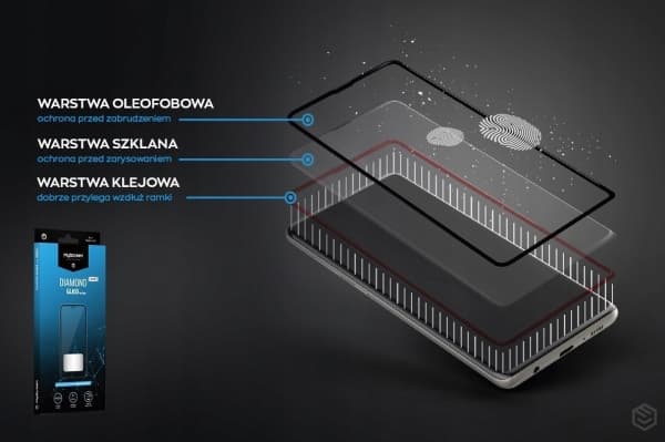 MyScreen Protector Szkło Diamond Glass Lite Edge do Motorola G40/G60/G60s