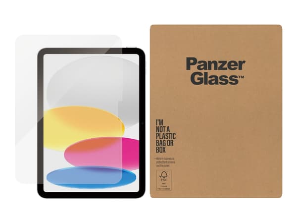 PanzerGlass - Skärmskydd för surfplatta - ultrabred passning - glas - för Apple 10.9-inch iPad Air (4:e generation); 11-inch iPad Air M2 Wi-Fi