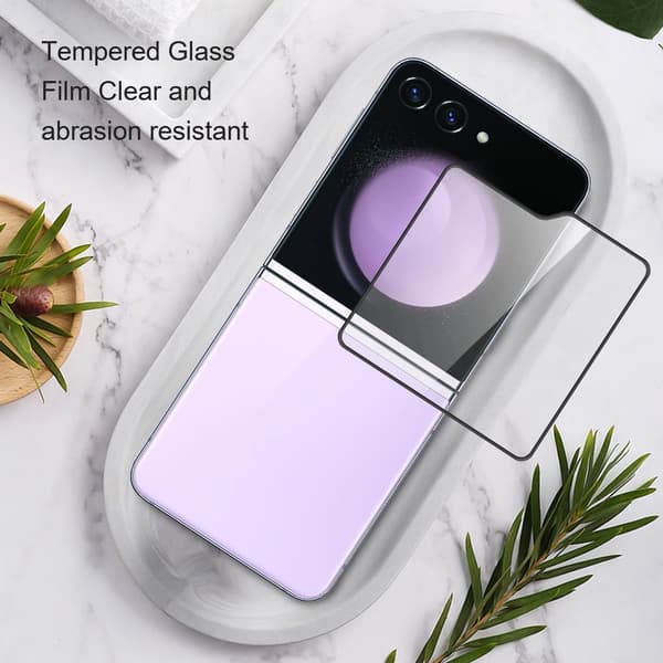 AMORUS For Samsung Galaxy Z Flip6 Skærmbeskytter Glas 2stk