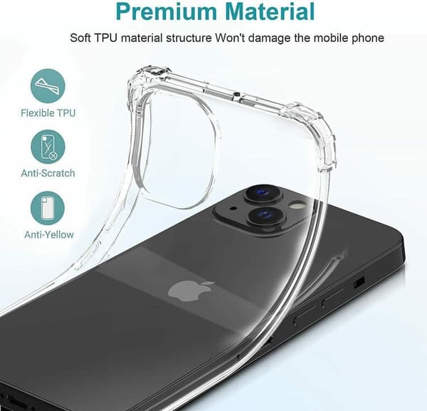 iPhone 16 - Bumper Extra Stöttåligt Slim Mjuk Skal