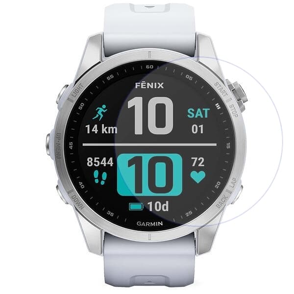 2 kpl Garmin Fenix 7S Karkaistu Lasi Näytönsuoja