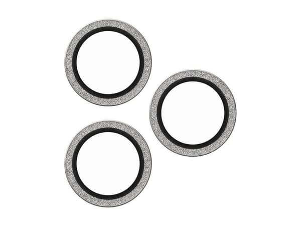 PanzerGlass SAFE. by ® Camera Lens Protector Glitter Silver iPhone 16 Pro | 16 Pro Max, Apple, Apple - iPhone 16 Pro, Apple - iPhone 16 Pro Max, Dry