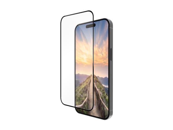 dbramante1928 Eco-shield - Skjermbeskyttelse for mobiltelefon - rammefarge svart - for Apple iPhone 16 Pro