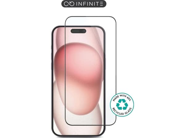 eSTUFF ES501424-10BULK, Apple, iPhone 16 Plus, Ridseresistentti, Splintfri, läpinäkyvä, 50 stk, 50 stk