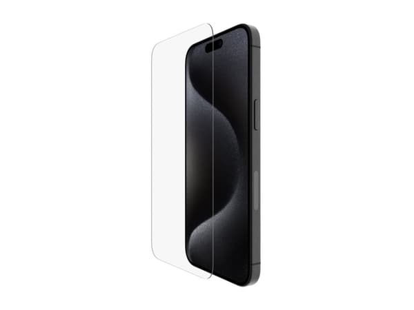Belkin ScreenForce UltraGlass 2 - Skärmskydd för mobiltelefon - glas - för Apple iPhone 16 Pro Max
