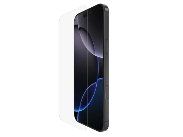 Belkin ScreenForce - Skjermbeskyttelse for mobiltelefon - glass - for Apple iPhone 16 Pro Max