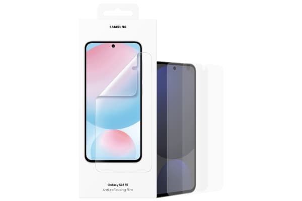 Samsung EF-US721 - Skjermbeskyttelse for mobiltelefon - anti-reflekterende, film - film - gjennomsiktig - for Galaxy S24 FE