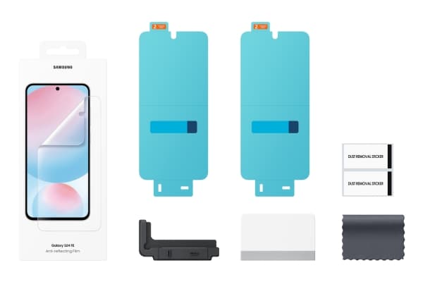 Samsung EF-US721 - Skjermbeskyttelse for mobiltelefon - anti-reflekterende, film - film - gjennomsiktig - for Galaxy S24 FE