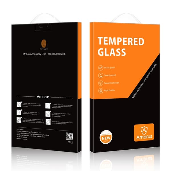 AMORUS For iPhone 16 Pro Skærmbeskytter Glas 2stk