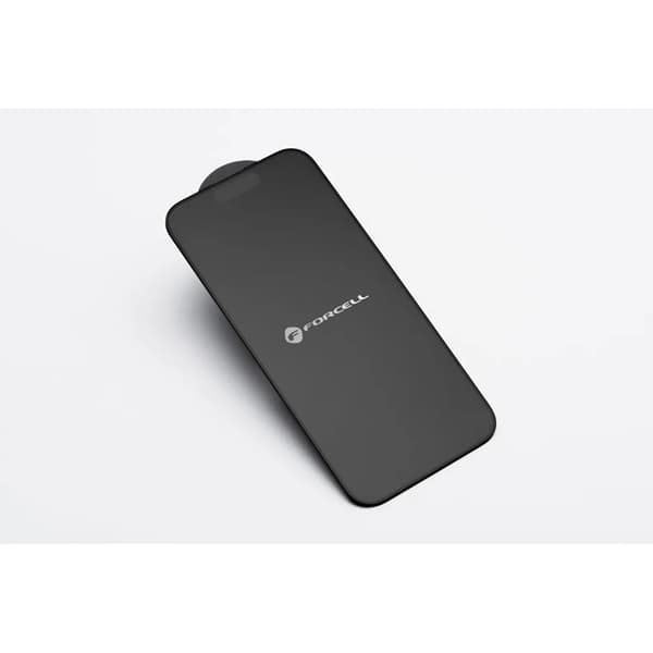 Forcell iPhone 15 Pro Max Härdat Glas Skärmskydd Matt - Svart