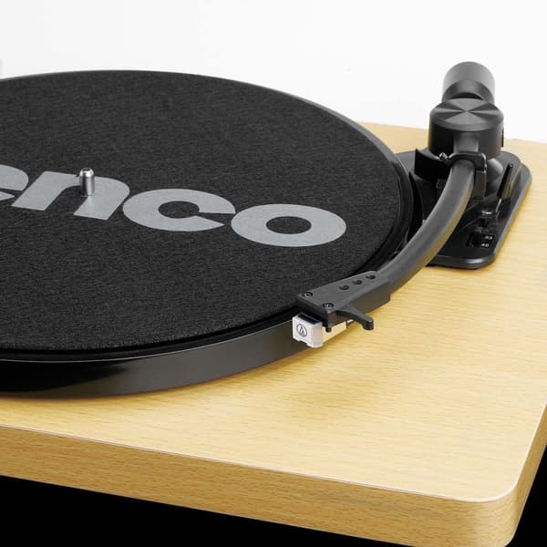Lenco Pladespiller med auto-stop og PC-kodning Wood