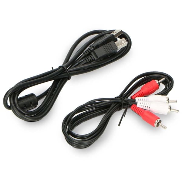 Lenco Pladespiller med auto-stop og PC-kodning Wood