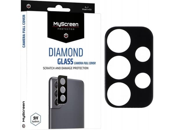 MyScreen Protector Samsung Galaxy A33/A53/A73 - MyScreen DIAMOND GLASS CAMERA FULL COVER karkaistua lasia kameran takana