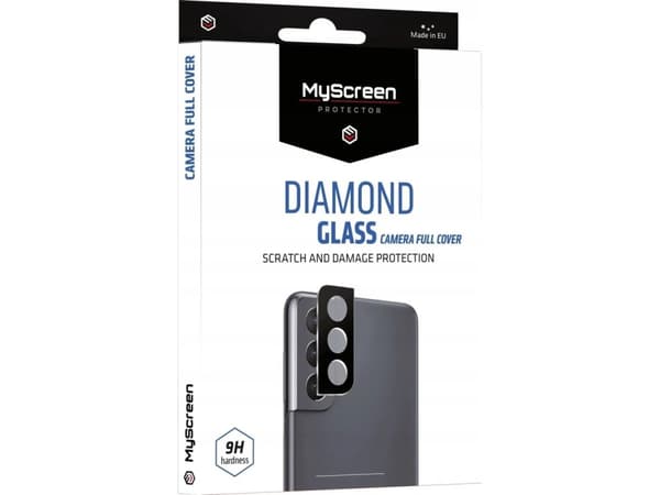 MyScreen Protector Samsung Galaxy A33/A53/A73 - MyScreen DIAMOND GLASS CAMERA FULL COVER karkaistua lasia kameran takana