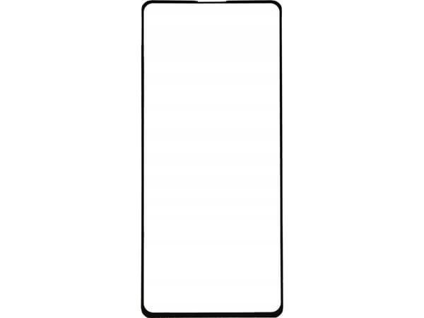 MyScreen Protector Samsung Galaxy A71 5G - Karkaistu lasi hieman pyöristetyille näytöille DIAMOND GLASS LITE edge FULL GLUE (täysi liima)