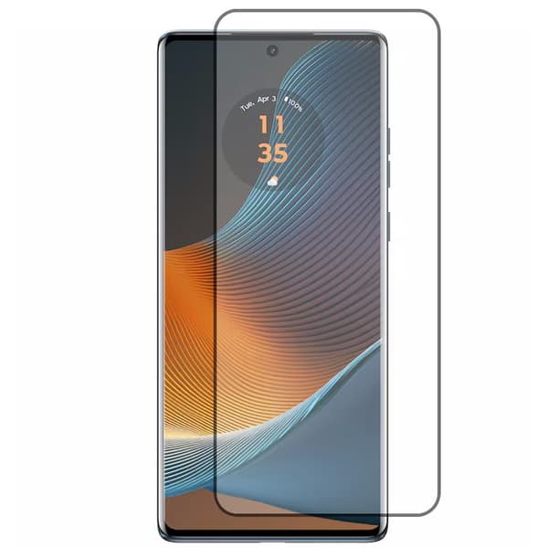 Motorola Edge 50 Fusion Täysin Peittävä 3D Karkaistu Lasi Näytönsuoja