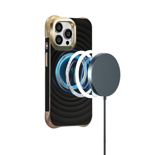 iPhone 16 - MagSafe-kompatibel Circle Glam Mag Skal