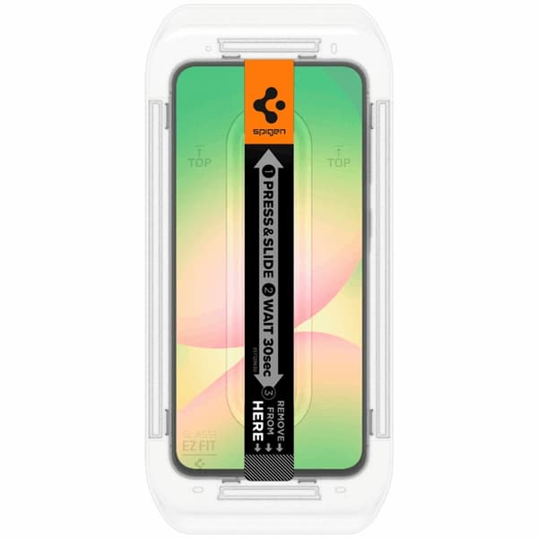 [2-Pack] Spigen Galaxy A56 5G/S24 FE Härdat glas Skärmskydd EZ-Fit