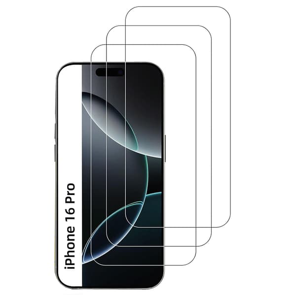 iPhone 16 Pro Skärmskydd - Nästan Osynligt, Maximalt Skydd
