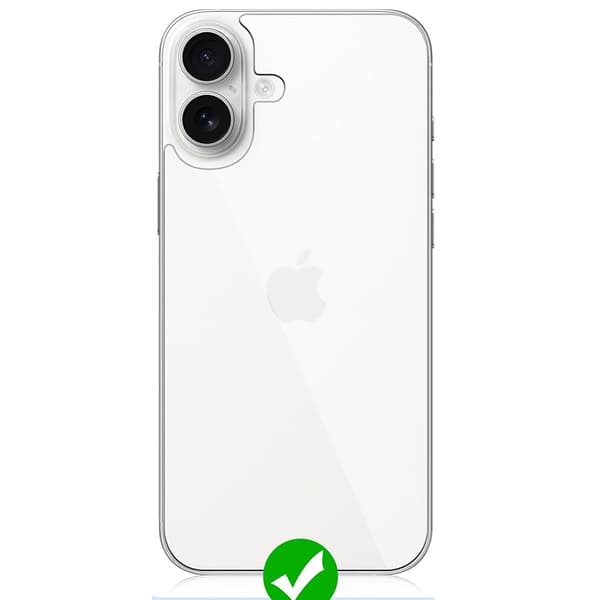iPhone 16 Plus Baksida Skärmskydd 0,3mm