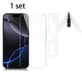 Miniatyrbild 1 av 11: iPhone 16 Pro 1set Hydrogel Fram&Baksida Skärmskydd HD 0,2mm