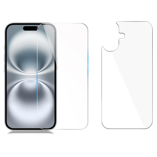 iPhone 16 Plus 1set Hydrogel Fram&Baksida Skärmskydd HD 0,2mm