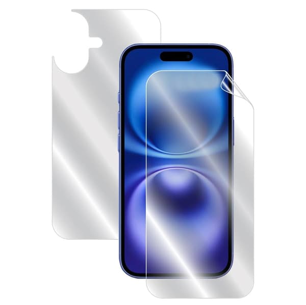 iPhone 16 Plus 1set Hydrogel Fram&Baksida Skärmskydd HD 0,2mm