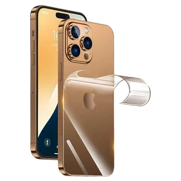 Baksida Hydrogel Skärmskydd HD 0,2mm för iPhone 16 Pro