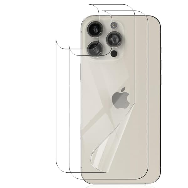 Baksida Hydrogel Skärmskydd HD 0,2mm för iPhone 16 Pro