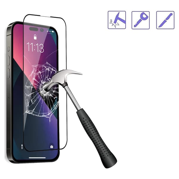Premium Skärmskydd för iPhone 16 Pro Max - Skärmskydd 2.5D HD 0,3mm
